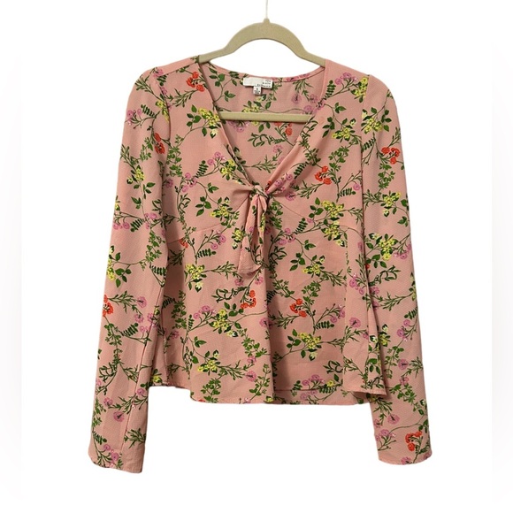 TEN SIXTY SHERMAN FLORAL BOHO BLOUSE - Picture 1 of 4